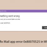How to fix mail app error 0x80070525 in windows copy