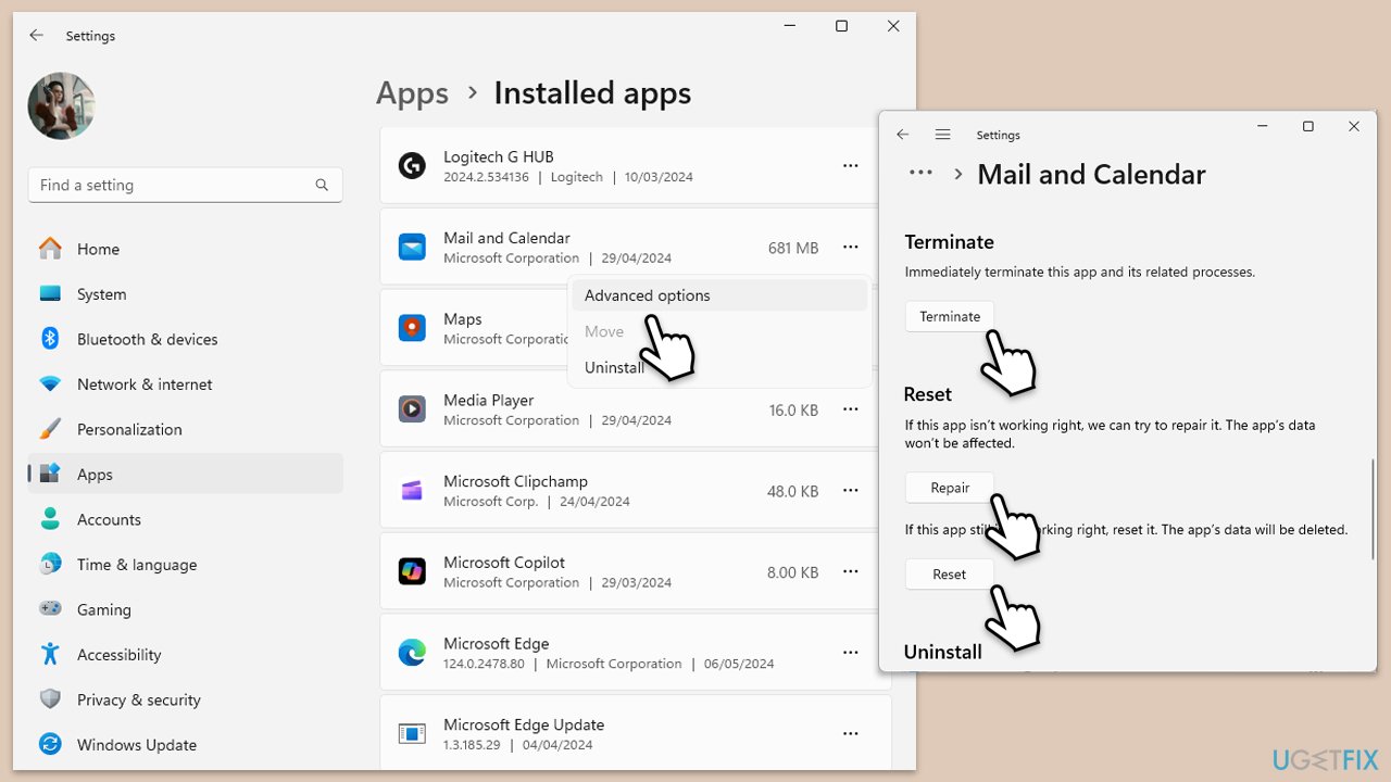 How to fix mail app error 0x80070525 in windows repair reset mail app copy How to fix mail app error 0x80070525 in windows repair reset mail app copy