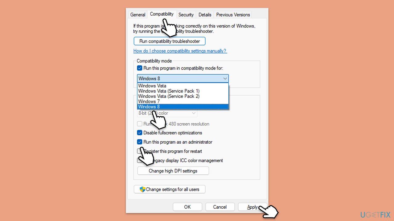 How to fix manor lords unhandled exception exception access violation error change compatibility parameters copy