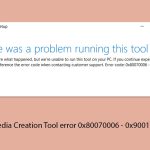 How to fix media creation tool error 0x80070006 0x90018 copy