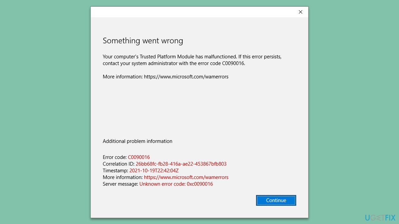 How to fix Microsoft 365 activation error "Trusted Platform Module has malfunctioned"?