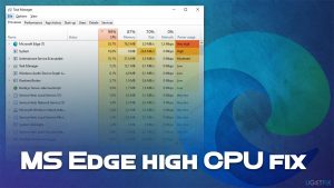 How to fix microsoft edge high cpu usage in windows