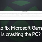 How to fix microsoft gameinput is crashing the pc