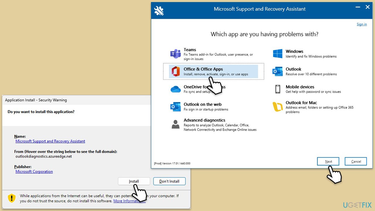 How to fix microsoft office encountered an error during setup in windows use recovery and support assistant copy How to fix microsoft office encountered an error during setup in windows use recovery and support assistant copy