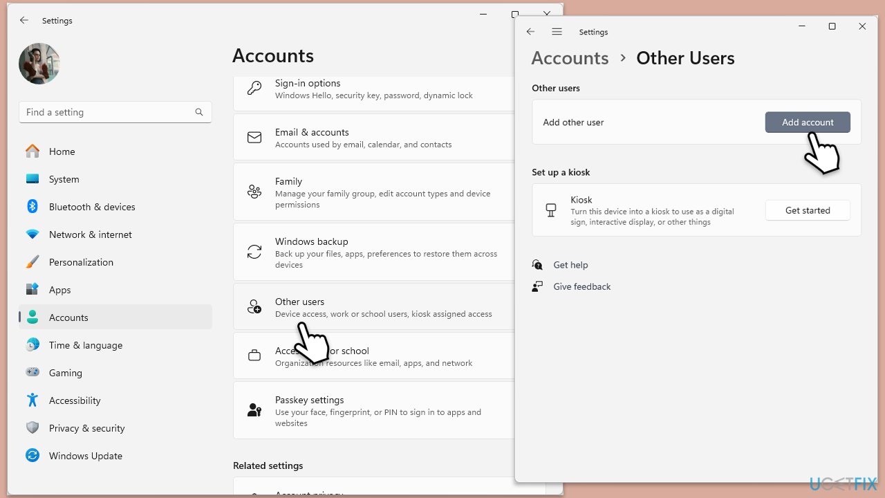How to fix microsoft office error 30088 27 in windows create new user account copy
