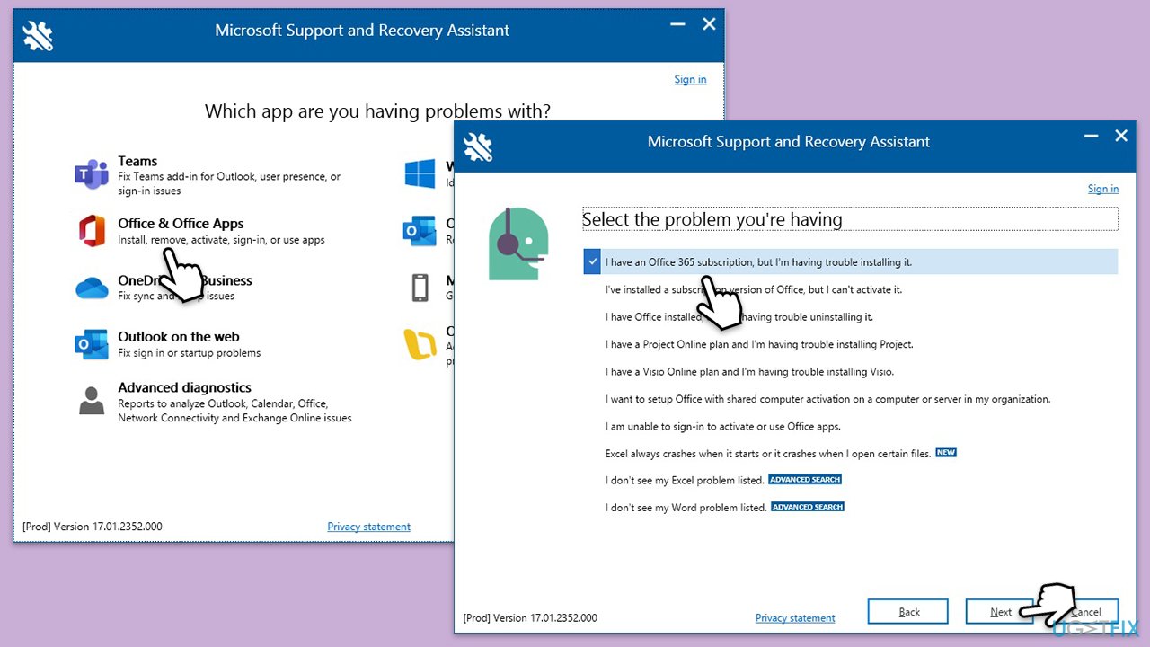 How to fix microsoft office installation error code 30183 48 in windows recovery and support assistant How to fix microsoft office installation error code 30183 48 in windows recovery and support assistant