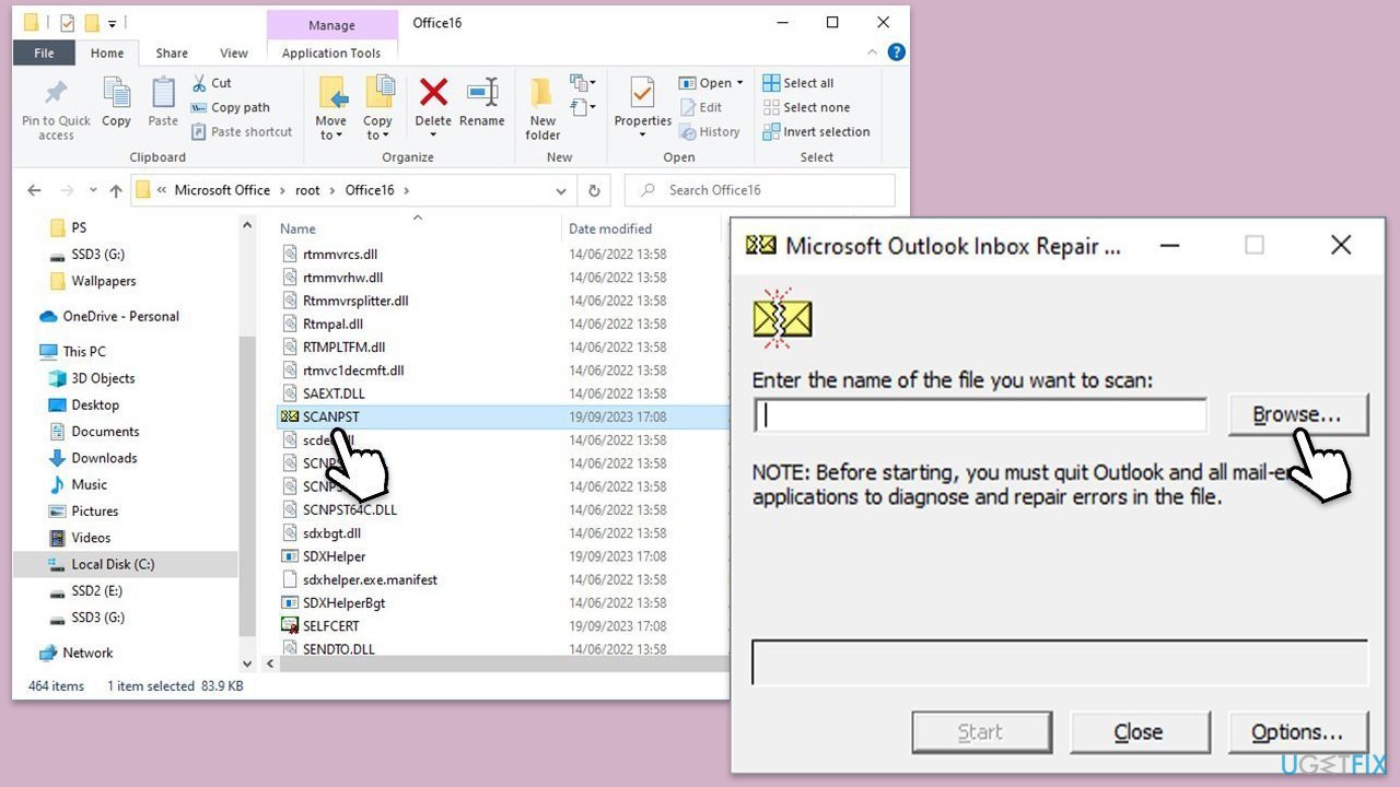 How to fix microsoft outlook error 0x8004011d in windows repair ost pst file copy