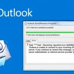 How to fix microsoft outlook error 0x80042108