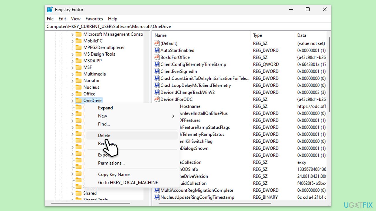 How to fix microsoft shar error in windows use registry hack copy