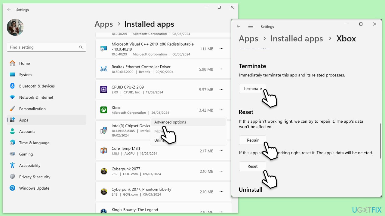 How to fix microsoft store and xbox app error 0x80073d00 in windows repair reset How to fix microsoft store and xbox app error 0x80073d00 in windows repair reset