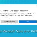 How to fix microsoft store error 0x00000000