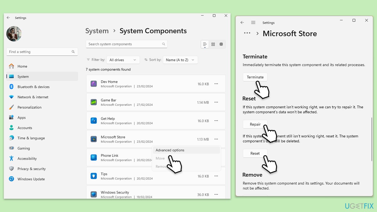 How to fix microsoft store error 0x00000193 in windows repair reset copy