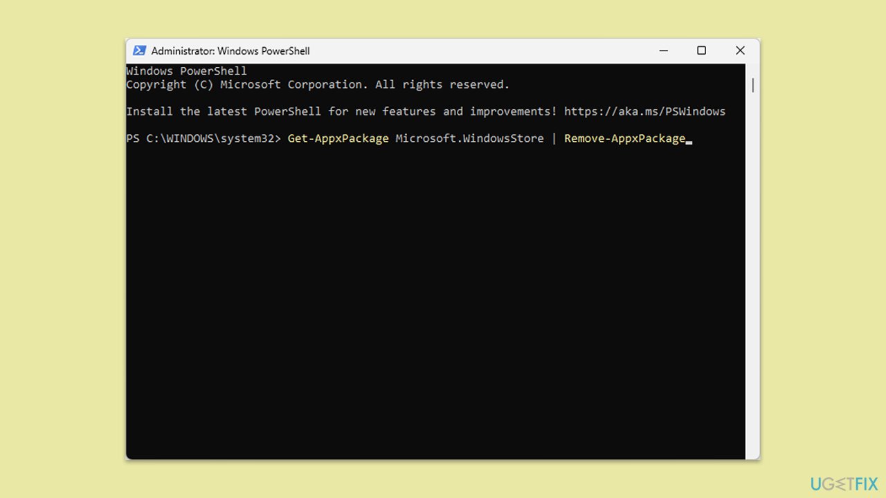 How to fix microsoft store error 0x80040153 in windows reinstall store