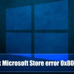 How to fix microsoft store error 0x800b010fi in windows
