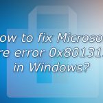 How to fix microsoft store error 0x80131505 in windows