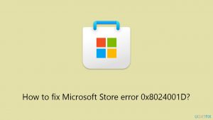 How to fix microsoft store error 0x8024001d copy