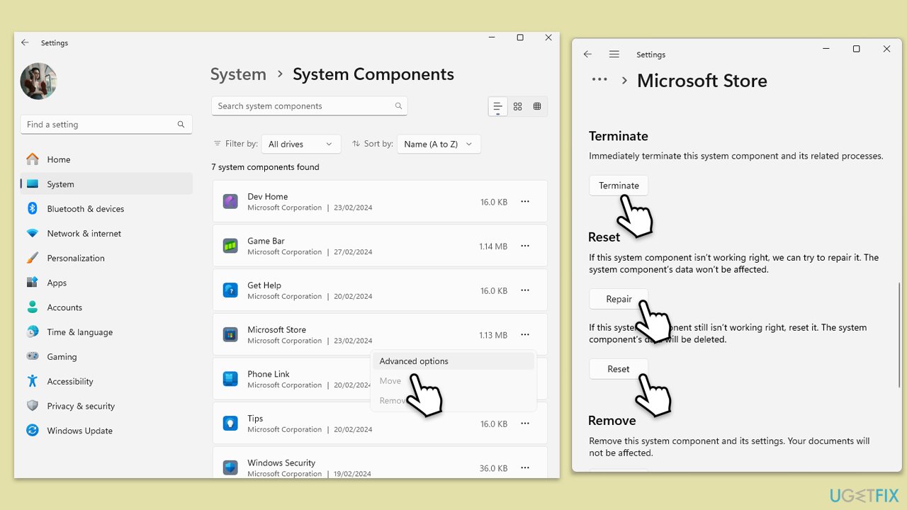 How to fix microsoft store error 0x8024001d reset repair windows store apps copy