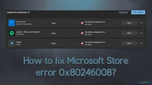 How to fix microsoft store error 0x80246008