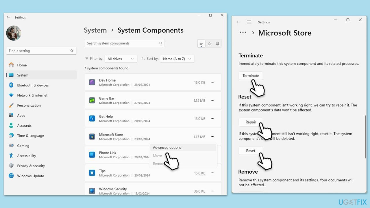 How to fix microsoft store error 0x8086000c in windows reset store How to fix microsoft store error 0x8086000c in windows reset store