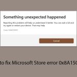 How to fix microsoft store error 0x8a150003 copy