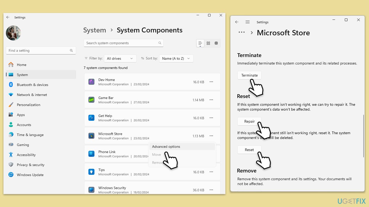 How to fix microsoft store error 0xc0ea0002 in windows repair reset store How to fix microsoft store error 0xc0ea0002 in windows repair reset store
