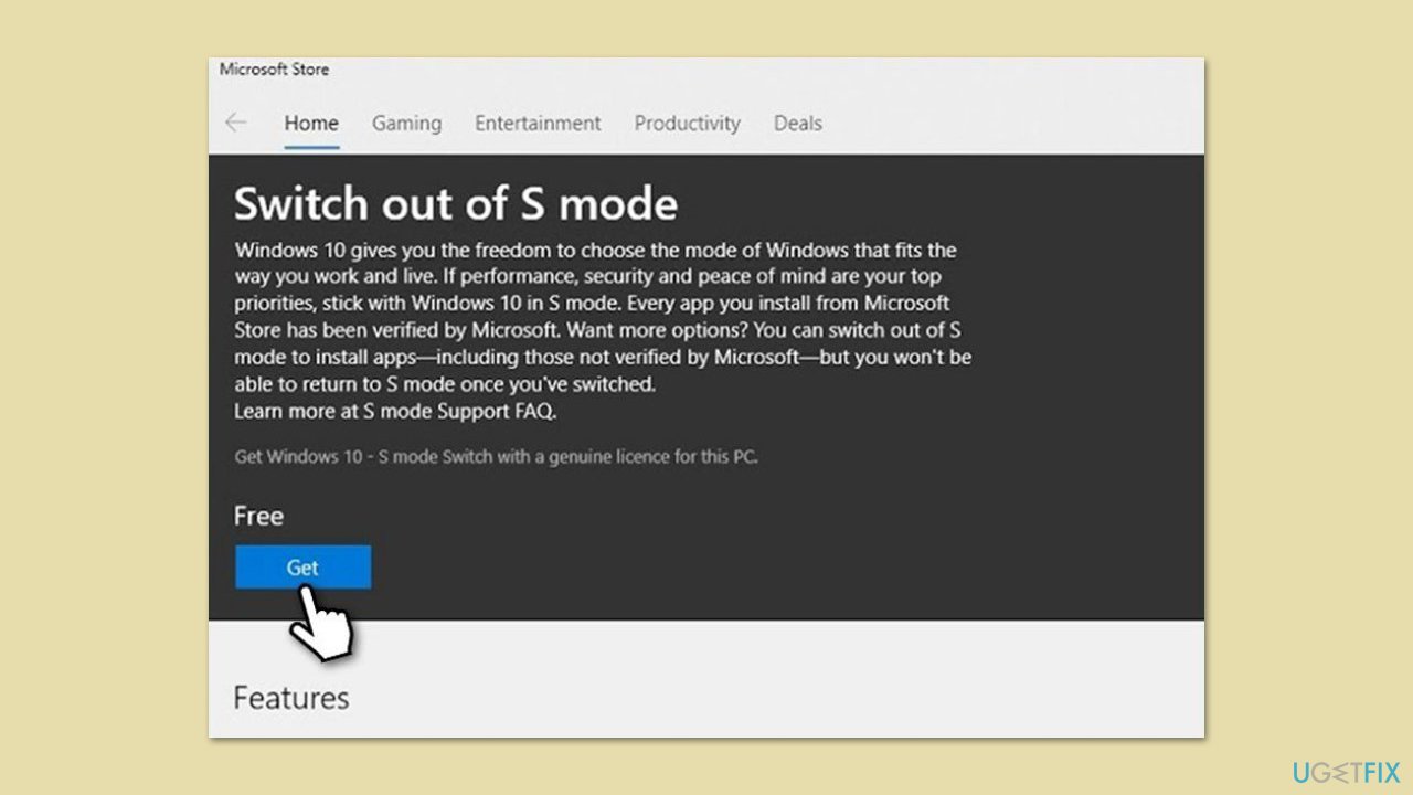 How to fix microsoft store is blocked error in windows remove smode