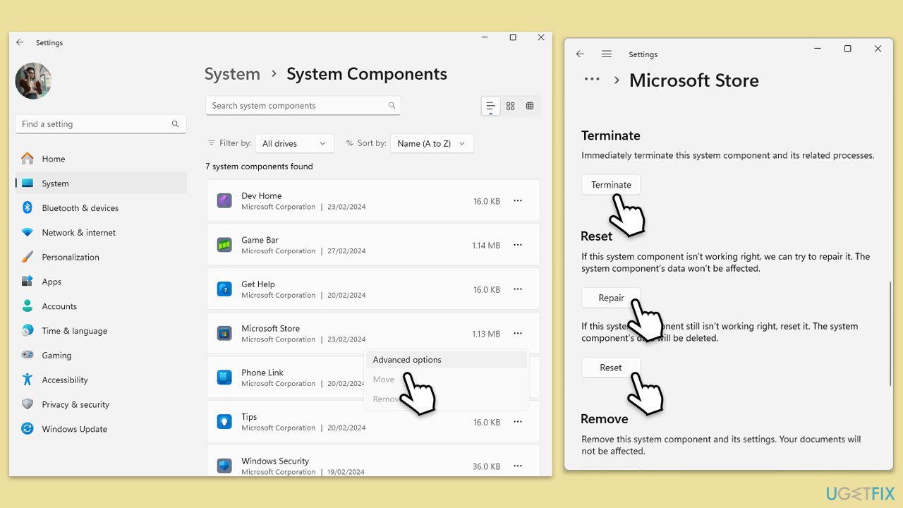 How to fix microsoft store or xbox app error 0x80131501 in windows repair reset How to fix microsoft store or xbox app error 0x80131501 in windows repair reset