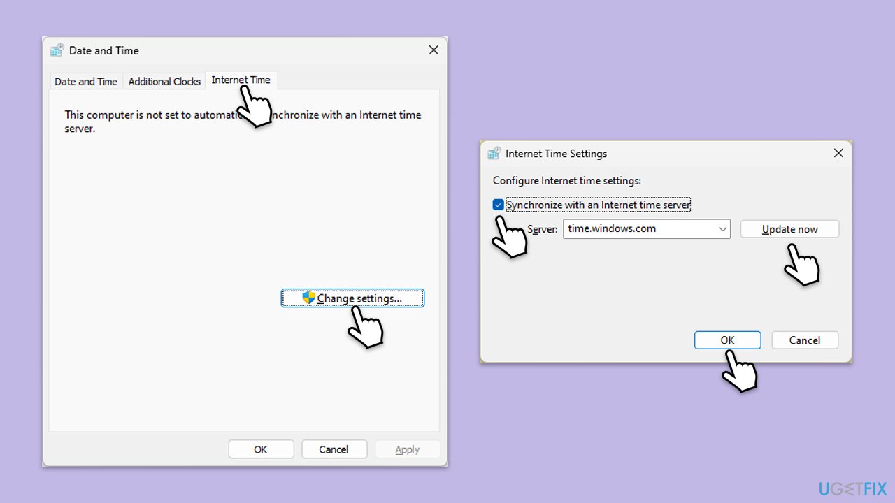 How to fix microsoft teams error 0xcaa80000 in windows time and date
