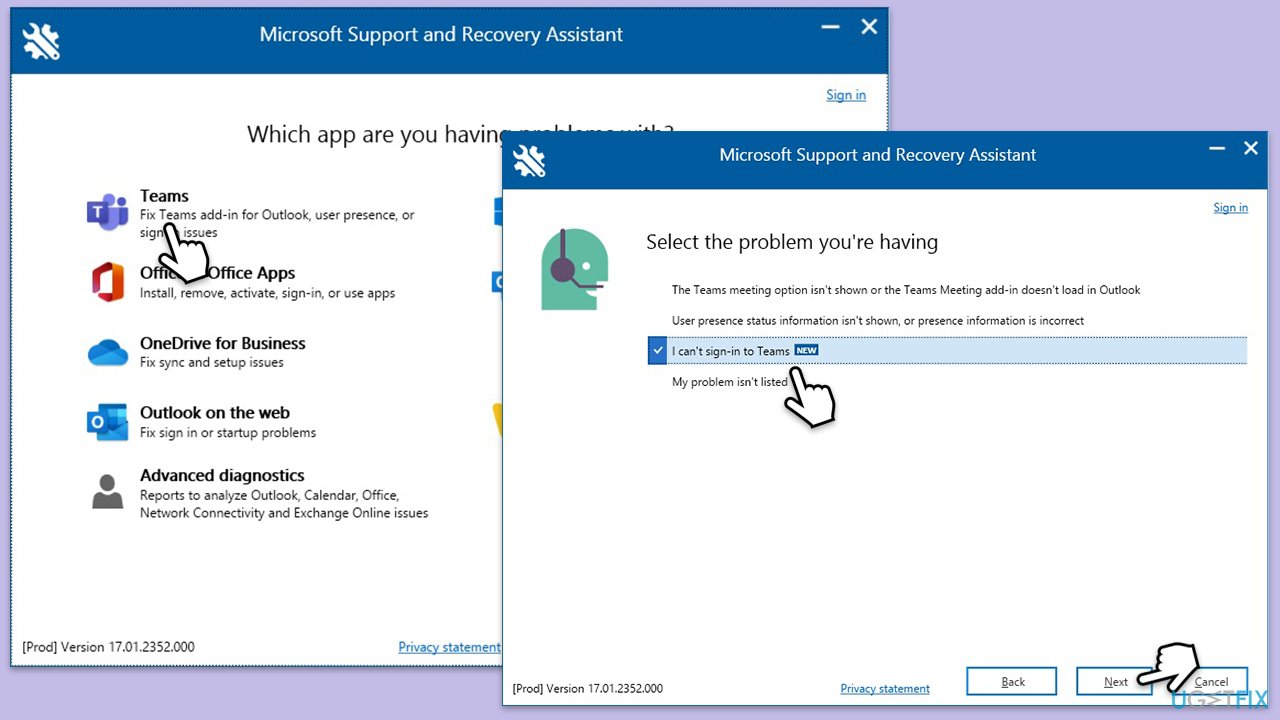 How to fix microsoft teams error 5nlhg in windows recovery assistant How to fix microsoft teams error 5nlhg in windows recovery assistant
