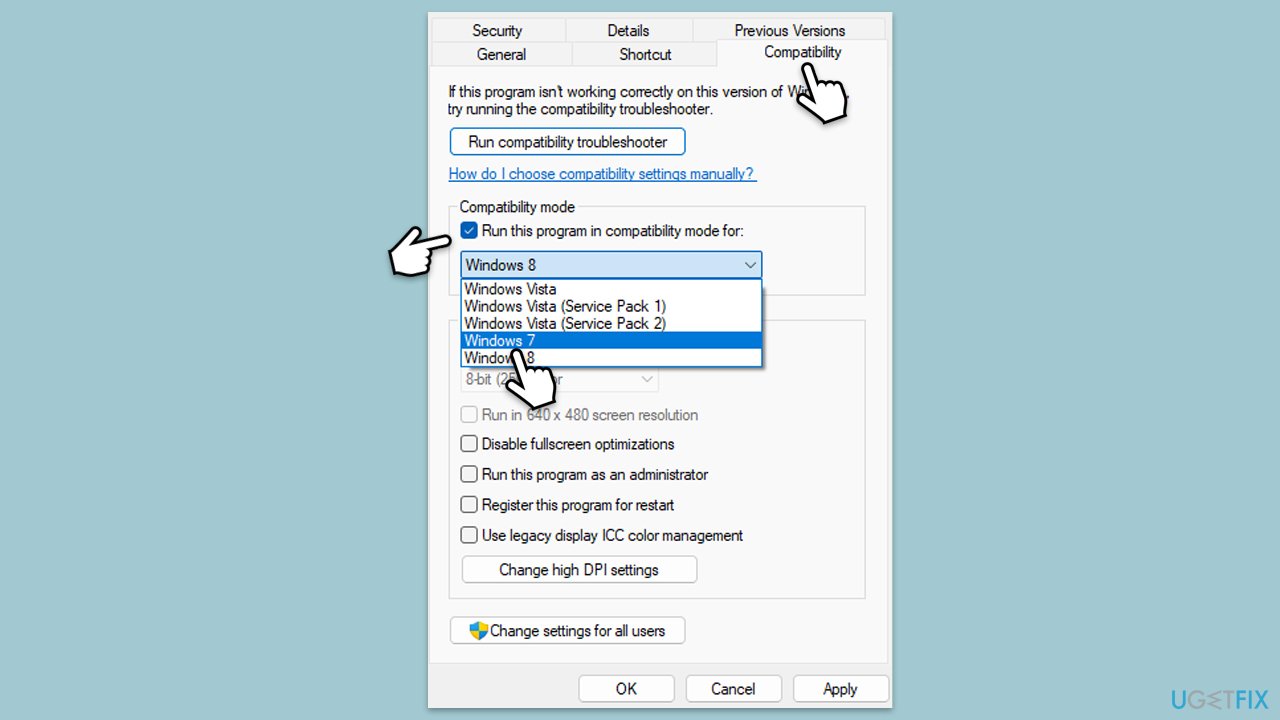 How to fix microsoft teams error 80070164 in windows run in compatibility copy