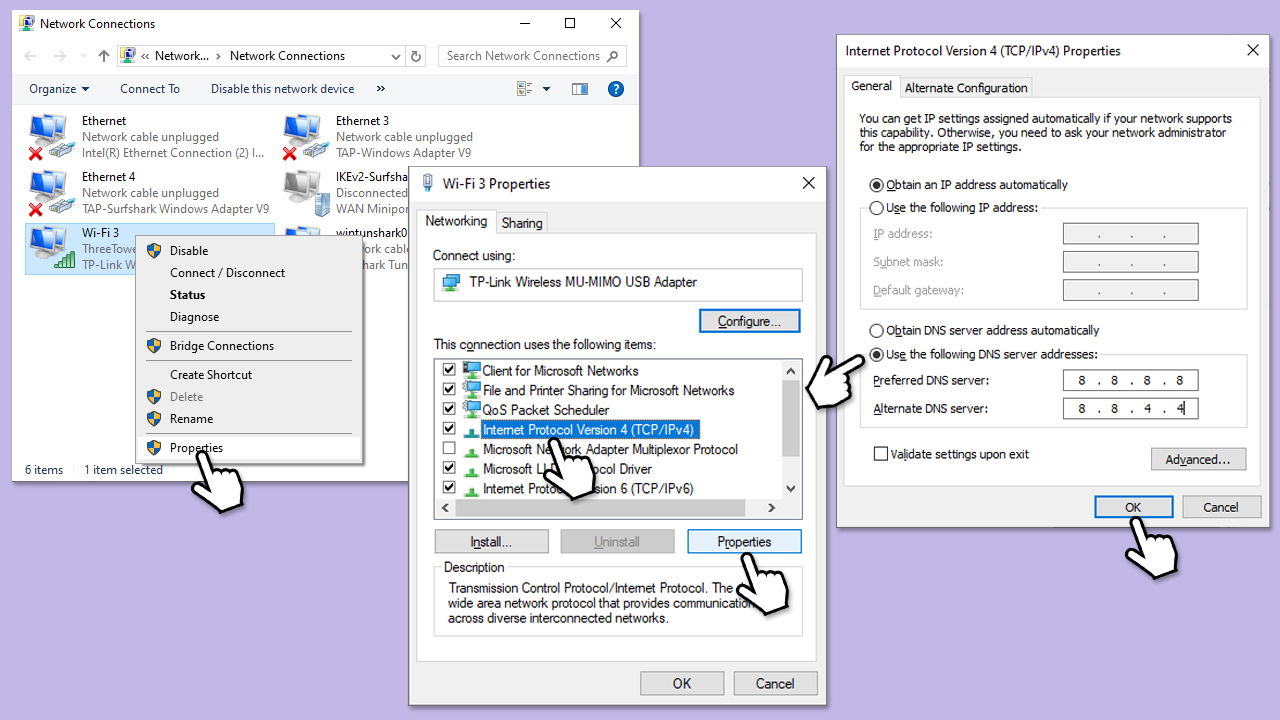 How to fix microsoft teams error caa82ee2 in windows use googles dns windows How to fix microsoft teams error caa82ee2 in windows use googles dns windows