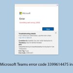 How to fix microsoft teams error code 3399614475 in windows copy