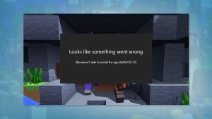How to fix minecraft error 0x89235172 in windows