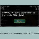 How to fix monster hunter world error code 50382 mw1 in windows
