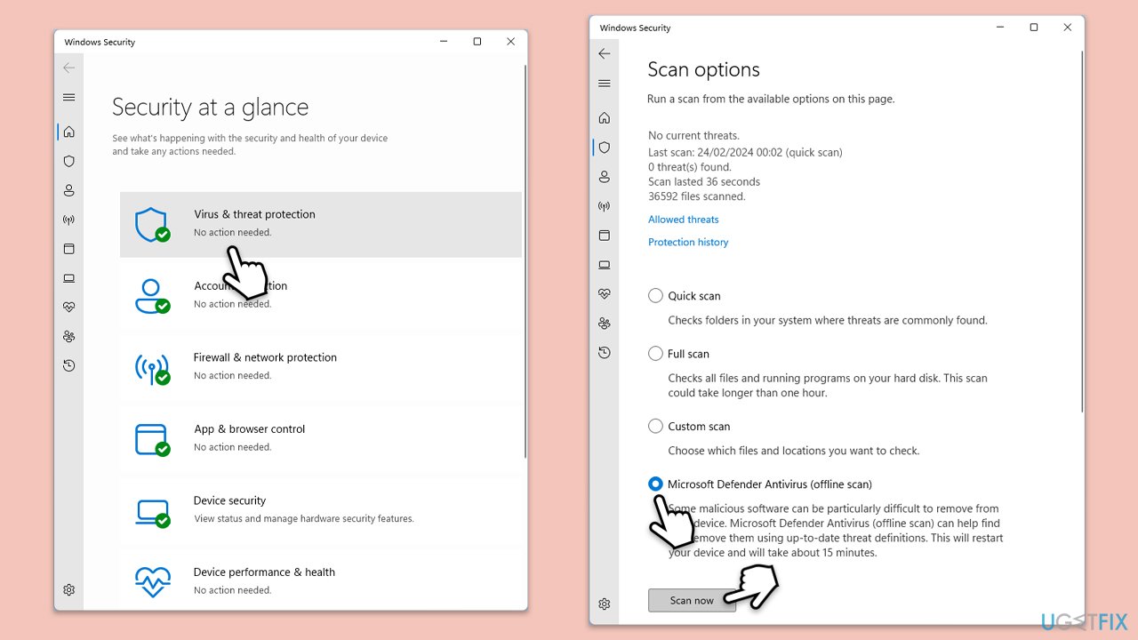 How to fix mouse double clicking on a single click scan for malware