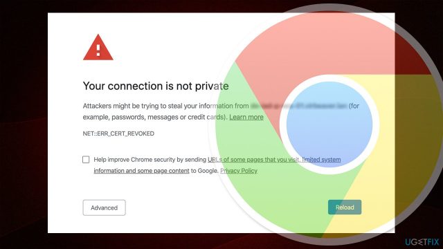 How to fix net err cert revoked error in google chrome