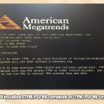 How to fix new cpu installed ftpm psp nv corrupted or ftpm psp nv structure changed