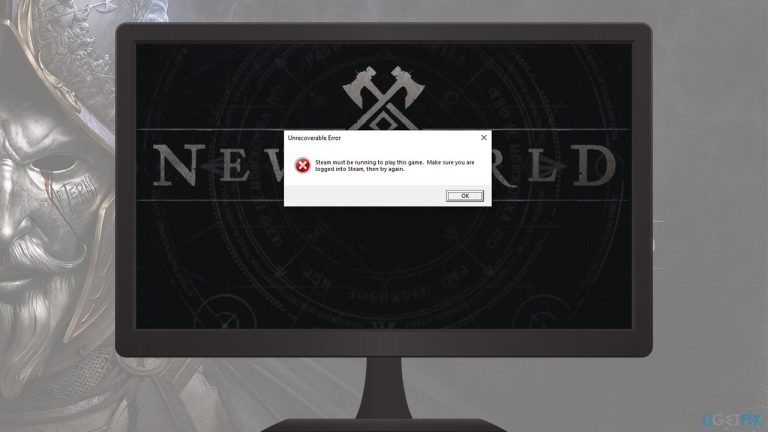 How to fix Unable to launch the game: Unrecoverable Error in New World?