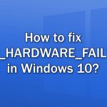 How to fix nmi hardware failure in windows