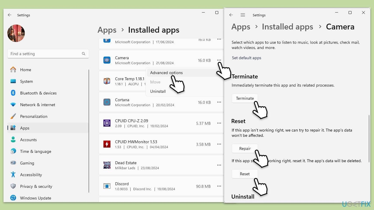 How to fix no available camera input error in windows repair reset camera app copy How to fix no available camera input error in windows repair reset camera app copy
