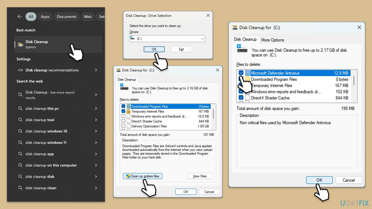 How to fix office installation error 0 1011 in windows disk cleanup