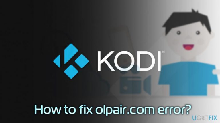 How to fix olpair.com error?