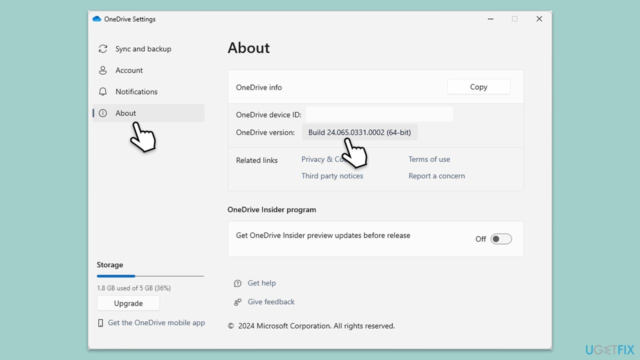 How to fix onedrive error 0x8004da9a in windows update manually copy