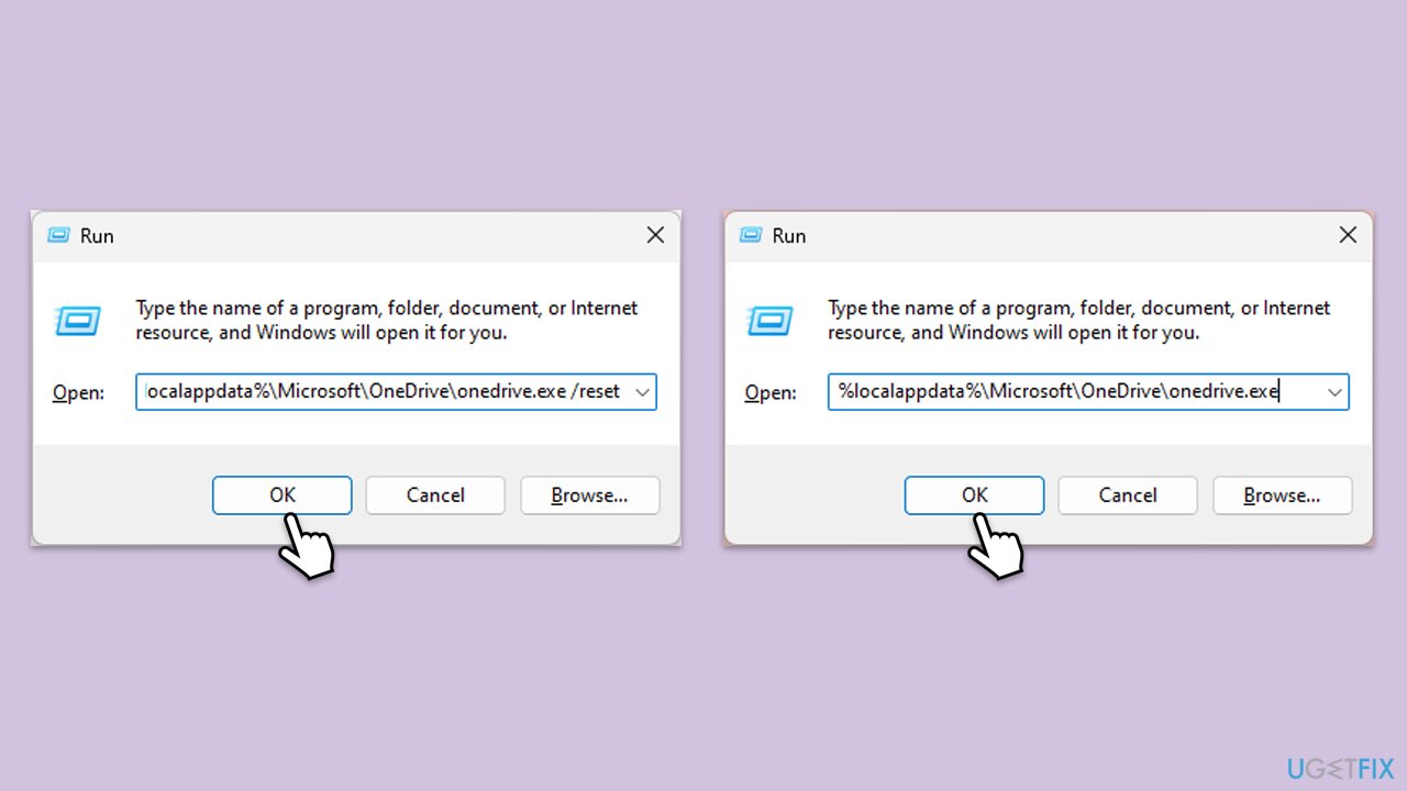 How to fix onedrive error 0x8004de20 in windows reset onedrive
