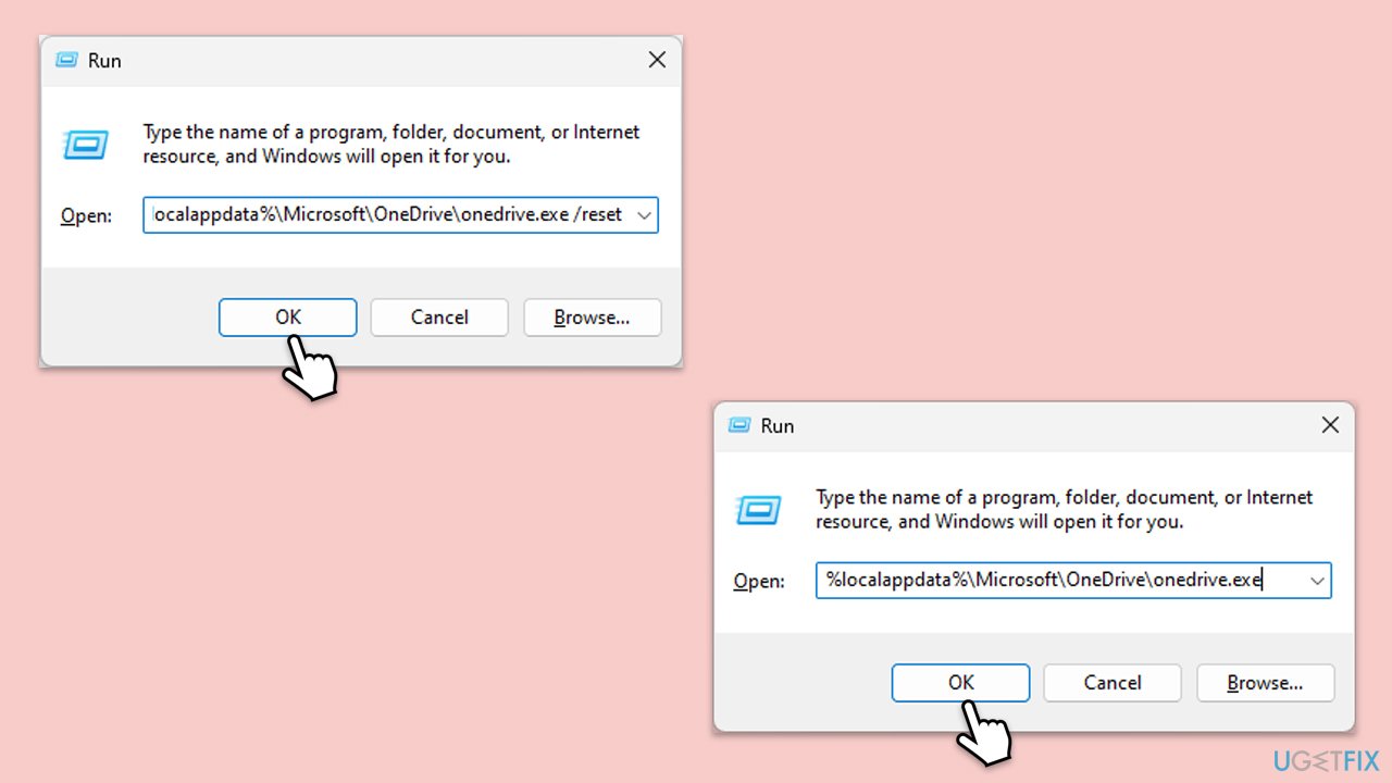 How to fix onedrive error 0x8004de81 in windows reset onedrive copy