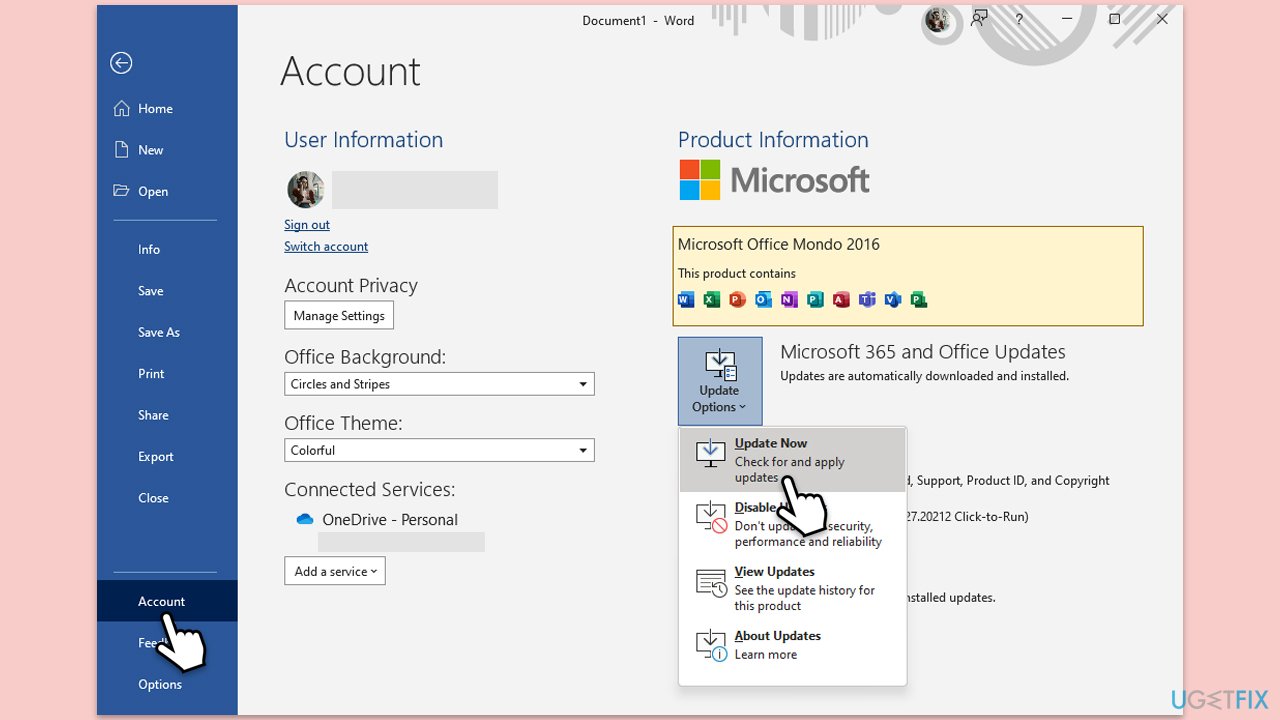 How to fix onedrive error 0x8004de81 in windows update onedrive via office copy
