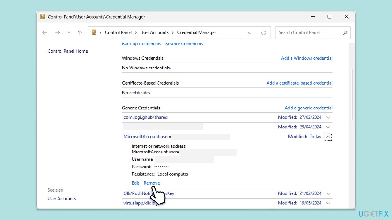 How to fix onedrive error 0x8004de85 in windows clear credentials