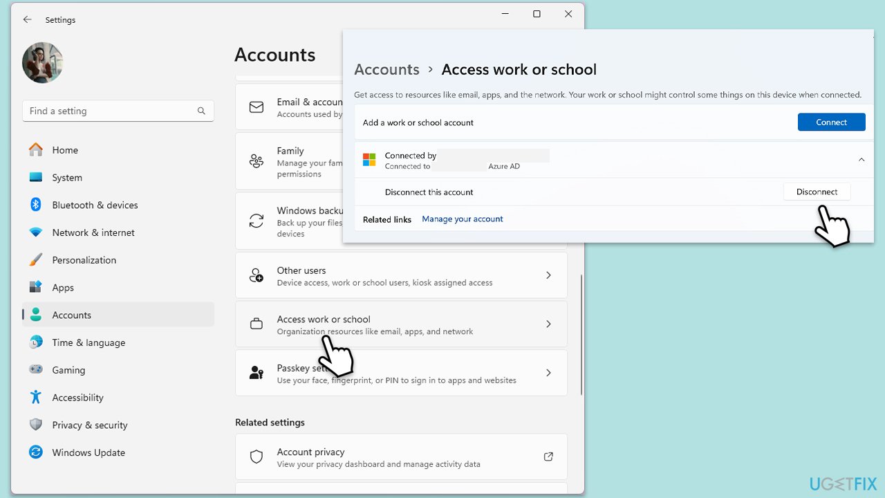How to fix onedrive error 0x8004de85 in windows readd work or school account