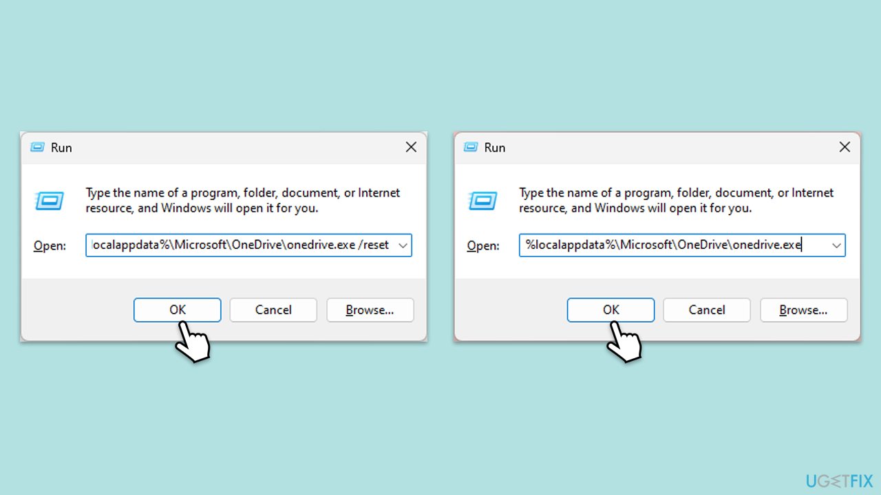 How to fix onedrive error 0x8004de85 in windows reset onedrive copy