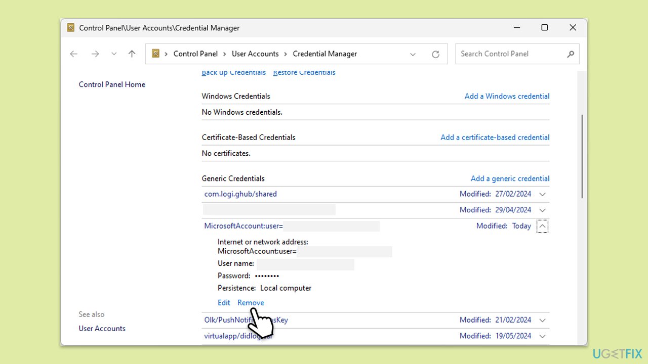 How to fix onedrive error code 0x8004de8a in windows credentials